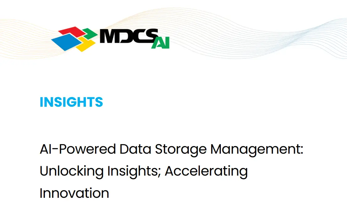 AI-Powered Data Storage Management: Unlocking Insights; Accelerating Innovation